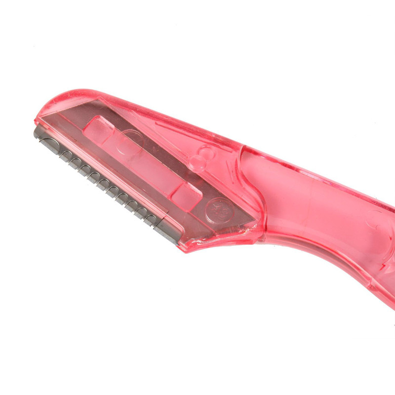 Karsyngirl 3/8 buc. Trimmer colorat pentru sprâncene Cuțit pentru machiaj Lame pentru sprâncene Îndepărtarea părului Racletă sigură Machiaj Instrumente de frumusețe