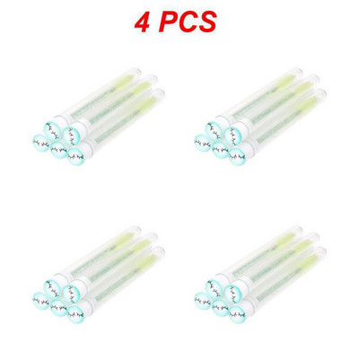 1 ~ 4 gab. Atkārtoti lietojamas uzacu birstītes tūbiņas vienreizējās lietošanas Crystal MakeUp birstes Skropstu pieaudzēšanai maināmi Mascara Wands instrumenti