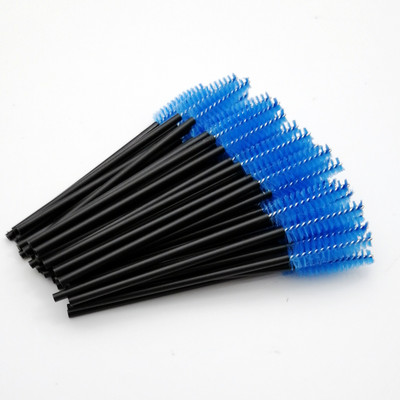 Labas kvalitātes vienreizējās lietošanas 5/50 gab./iepakojumā Crystal Eyelash Makeup Brush Diamond Handle Skropstu nūjiņas Skropstu pieaudzēšanas aplauzuma rīks Hot