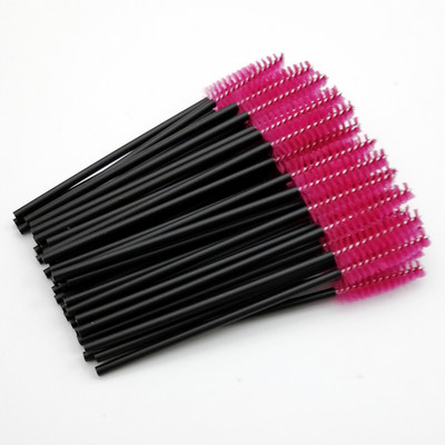 Labas kvalitātes vienreizējās lietošanas 5/50 gab./iepakojumā Crystal Eyelash Makeup Brush Diamond Handle Skropstu nūjiņas Skropstu pieaudzēšanas aplauzuma rīks Hot