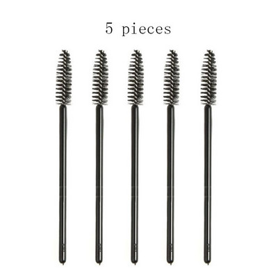 Labas kvalitātes vienreizējās lietošanas 5/50 gab./iepakojumā Crystal Eyelash Makeup Brush Diamond Handle Skropstu nūjiņas Skropstu pieaudzēšanas aplauzuma rīks Hot