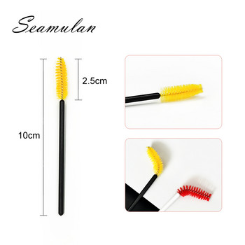 Extension Eyelash βούρτσα φρυδιών μιας χρήσης Mascara Wand Applicator Eye Lashes Cosmetic Brushes Σετ εργαλείων μακιγιάζ για ομορφιά