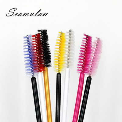 Extension Eyelash βούρτσα φρυδιών μιας χρήσης Mascara Wand Applicator Eye Lashes Cosmetic Brushes Σετ εργαλείων μακιγιάζ για ομορφιά