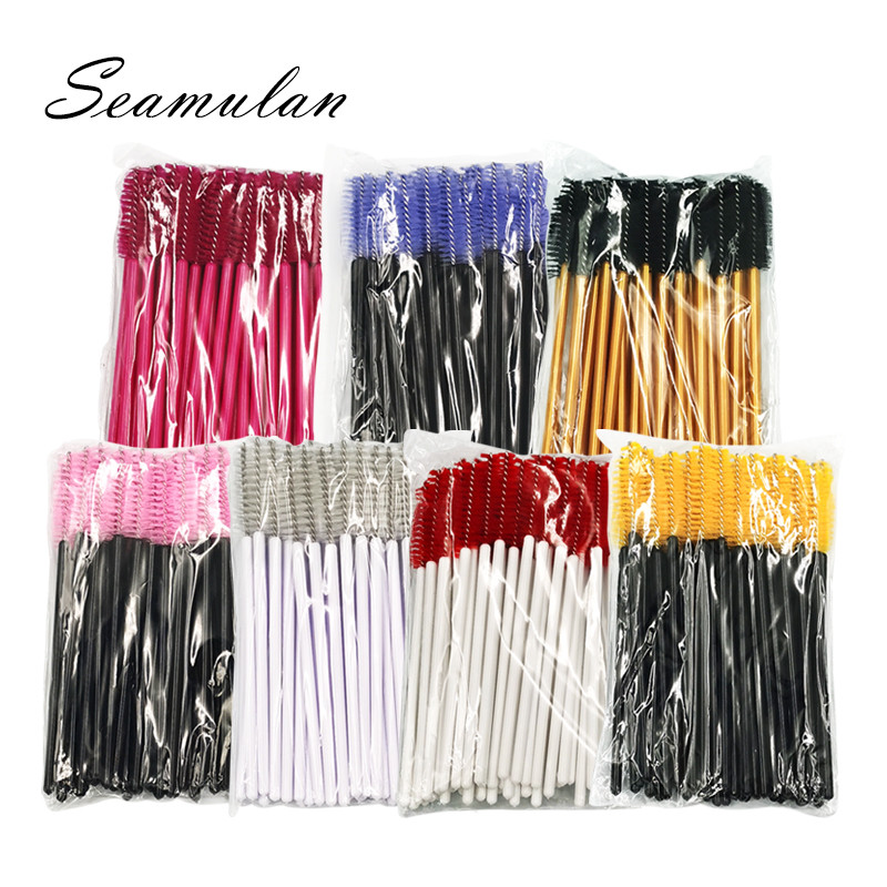 Ekstenzije trepavica Jednokratna četkica za obrve Maskara Štapić Aplikator Trepavice Kozmetički kistovi Set alata za šminkanje za ljepotu