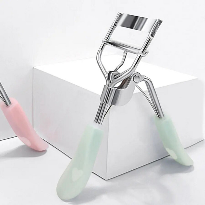 Skropstu skava Comb Curl Natural Iesācēju plakstiņu bezmaksas pārnēsājams saulespuķu skropstu atliecējs Skropstu atliecējs trīsdimensiju nerūsējošais materiāls