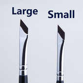 Četkica za olovku za oči s velikom oštricom Ultra tanka, finog kuta, ravna četkica za obrve Ispod očiju Četkica za šminkanje mjesta Kistovi za precizne detalje