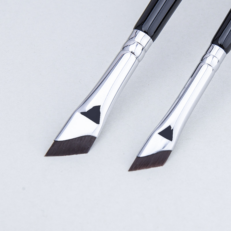 Četkica za olovku za oči s velikom oštricom Ultra tanka, finog kuta, ravna četkica za obrve Ispod očiju Četkica za šminkanje mjesta Kistovi za precizne detalje