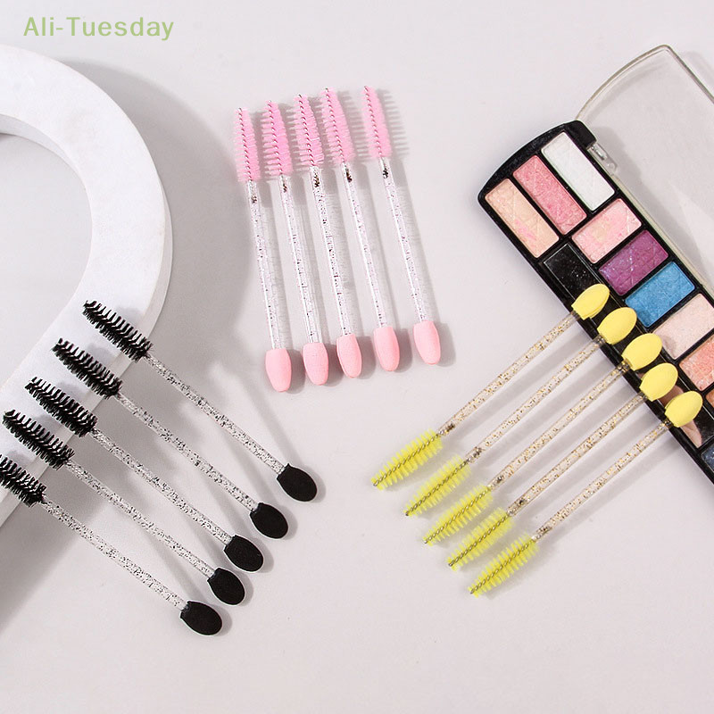 Četkice za trepavice s dvostrukom glavom Četkice za šminku Štapići za jednokratnu maskaru Aplikator Spoileri Trepavice Kozmetičke četkice Alati za šminkanje