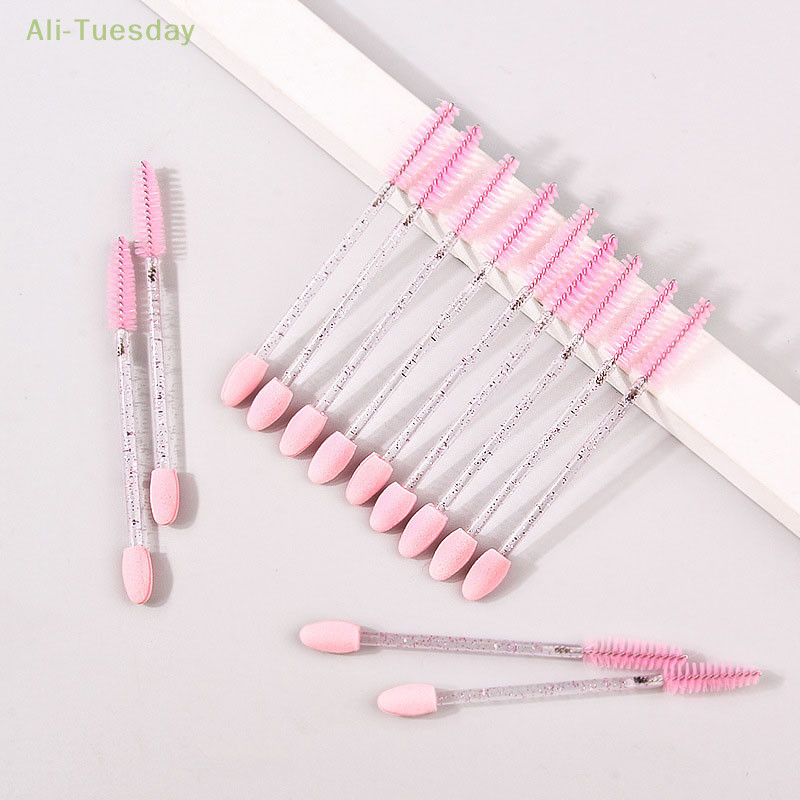 Četkice za trepavice s dvostrukom glavom Četkice za šminku Štapići za jednokratnu maskaru Aplikator Spoileri Trepavice Kozmetičke četkice Alati za šminkanje