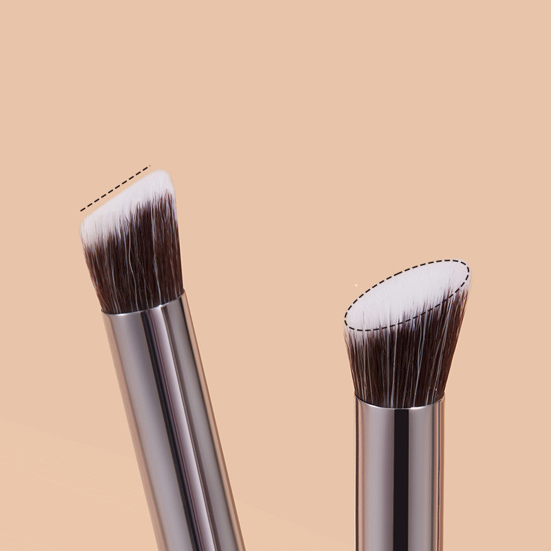 1 kom. Kist za šminku Kosa ravna glava Nos Kist za sjene Korektor podrezivanje Duga šipka Kist Profil Shadow Nose Faint Dye Kist