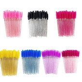 5/50 kom. Četkice za trepavice Četkice za šminkanje Jednokratni štapići za maskaru Aplikatori Navoji za trepavice Kozmetičke četkice Alati za šminkanje