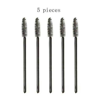 5/50 kom. Četkice za trepavice Četkice za šminkanje Jednokratni štapići za maskaru Aplikatori Navoji za trepavice Kozmetičke četkice Alati za šminkanje