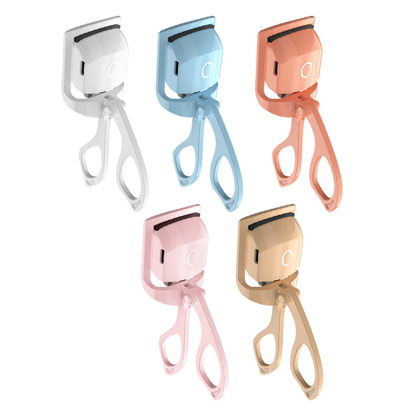 NATUHANA Električni uvijač za trepavice Trajno uvijanje Termalna kopča za trepavice USB model za punjenje Brzo zagrijavanje Prijenosni uvijač za trepavice