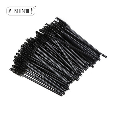 Perii pentru gene Perii de machiaj Baghete de rimel de unică folosință Aplicator Spoolers Gene pentru ochi Perie cosmetică Instrumente de machiaj preț de fabrică