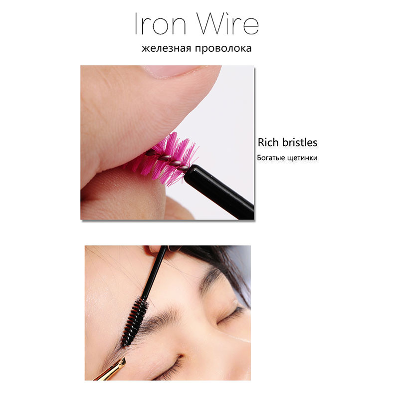 Skropstu birstes grima birstes vienreizējās lietošanas skropstu tušu nūjiņas Aplikators Spolers Eye Lashes Kosmētikas birstītes aplauzuma rīki rūpnīcas cena