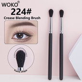 224 Crease Brush Eye Shadow Crease Blending Aplauzuma otas Augstas kvalitātes liesmas formas kazas mati acu ēnas rievu veidošanas rīks