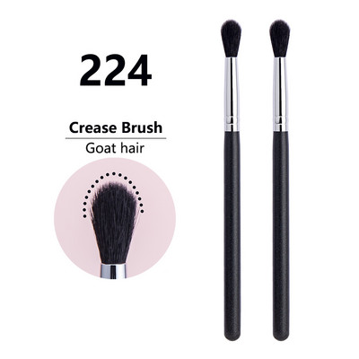 224 Crease Brush Eye Shadow Crease Blending Aplauzuma otas Augstas kvalitātes liesmas formas kazas mati acu ēnas rievu veidošanas rīks