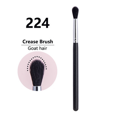 224 Crease Brush Eye Shadow Crease Blending Aplauzuma otas Augstas kvalitātes liesmas formas kazas mati acu ēnas rievu veidošanas rīks