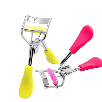 Comb Eyelash Curler Professional Eyelash Curler Folding Fase Eyelashes Auxiliary eyelash curling clip Μικρά εργαλεία μακιγιάζ