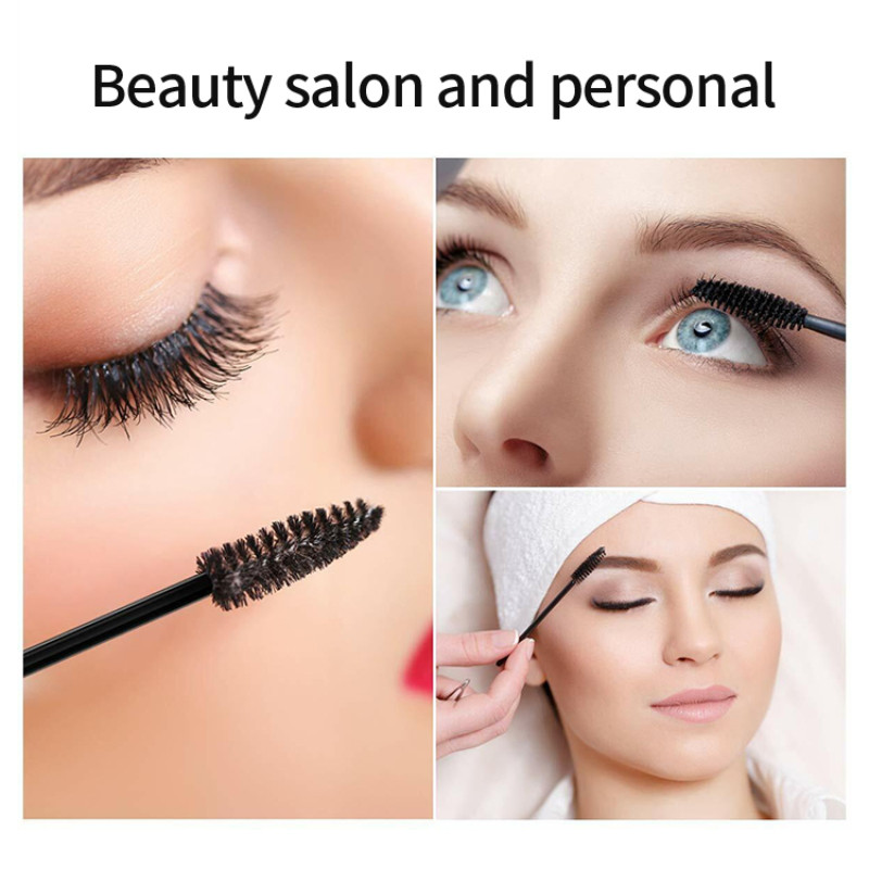 CNKESS 50gb vienreizējās skropstu birstes pieaudzējošas kristāla uzacu birstītes skropstu tuša zizlis acu skropstas kosmētiskais instrumentu komplekts grims skaistums