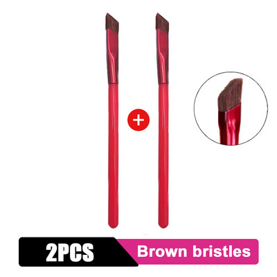 Metsik kulmupintsel Multifunktsionaalne simuleeritud kulmude juuksemeigipintsel Ruudukujuline stereoskoopiline värvimine juuksepiiri kulmude artefakt