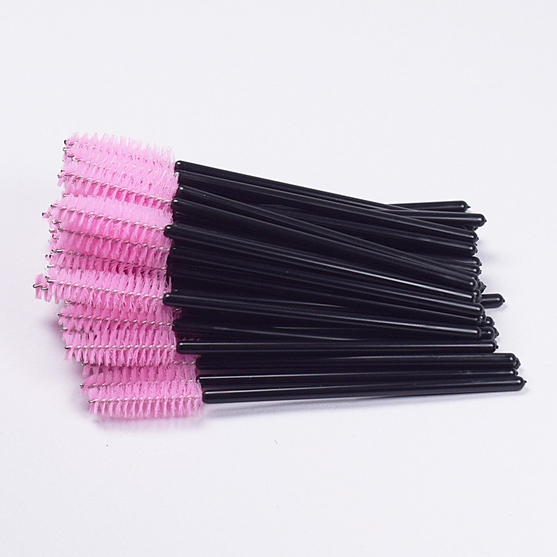 5/50Gb/komplekts Vienreizējās lietošanas lūpu birste Lūpu krāsa Spīduma Nūjiņas Aplikators Aplauzums Instruments Kosmētiskās Birstes Skropstu Uzacu Aksesuāri Karsti