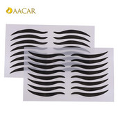 Karstā izpārdošana 1 loksnes melnu acu uzlīme, melna plakstiņu rīki Acu zīmulis Tape Skaistums Acu zīmulis uzlīme grima rīks