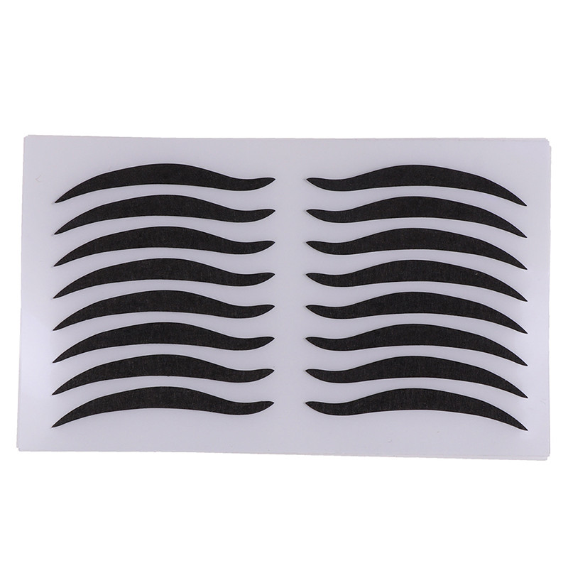 Karstā izpārdošana 1 loksnes melnu acu uzlīme, melna plakstiņu rīki Acu zīmulis Tape Skaistums Acu zīmulis uzlīme grima rīks