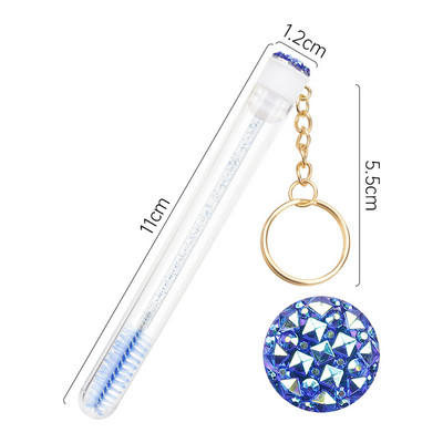 Atkārtoti lietojama skropstu birstes caurule Acu skropstu birste Uzacu birste Sveķu urbis Maināmas skropstu tušas birstes Putekļu necaurlaidīgas