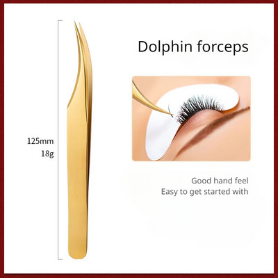 Mākslīgās skropstas Pincetes Mākslīgās skropstu pieaudzēšanas personīgās izliektas skropstas uzacu skavas Aplauzuma rīki Pincetes grima rīki