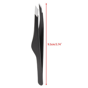 HUAMIANLI Eyebrow Tweezer Pro Дамски пинсети за вежди Hair Beauty Наклонени пинсети от неръждаема стомана Инструмент Dropshipping