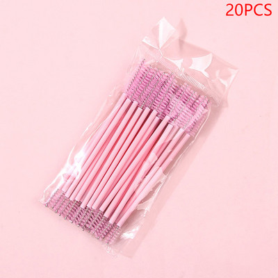 Četkice za trepavice s dvostrukom glavom Četkice za šminku Štapići za jednokratnu maskaru Aplikator Spoileri Trepavice Kozmetičke četkice Alati za šminkanje