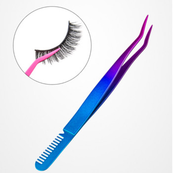 Tweezers Eyelash Lash Applicator Extension Supplies Εργαλεία μακιγιάζ από ανοξείδωτο χάλυβα Eyelash Extension Tweezers Lash Tweezer