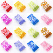 Jauns skropstu pieaudzēšanas vienreizējās lietošanas uzacis 5/50 gabalu otu skropstu tušas stick aplikators Reel Skropstas aplauzums birste grima rīks