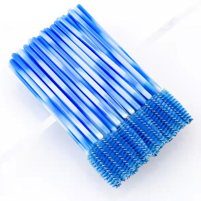 Jauns skropstu pieaudzēšanas vienreizējās lietošanas uzacis 5/50 gabalu otu skropstu tušas stick aplikators Reel Skropstas aplauzums birste grima rīks