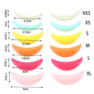 1/3/5 pari Lash Lift Uvijači Jastučići za uvijanje Eyelash Lift Silikonska traka za podizanje trepavica Extension Tools Aplikator za podizanje trepavica