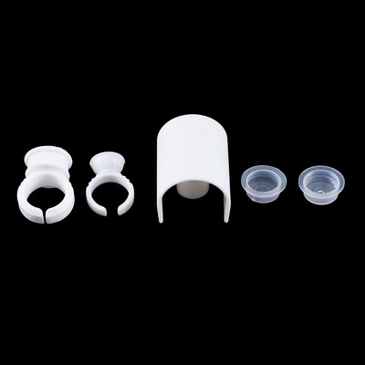 5 kom Ljepilo za ekstenzije trepavica Prsten za ljepilo Držač paleta za trepavice Komplet alata za šminkanje