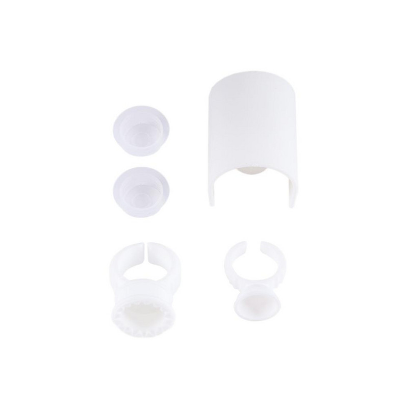 5 kom Ljepilo za ekstenzije trepavica Prsten za ljepilo Držač paleta za trepavice Komplet alata za šminkanje