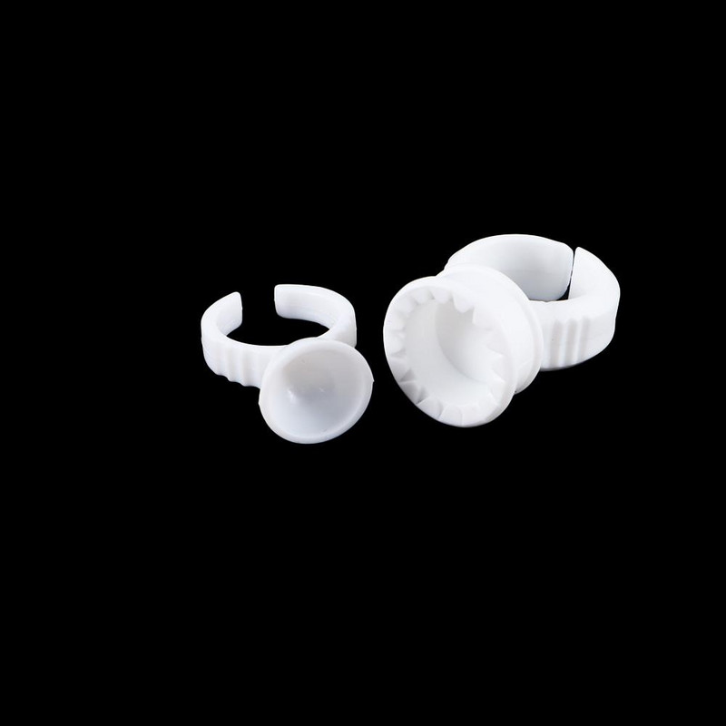 5 kom Ljepilo za ekstenzije trepavica Prsten za ljepilo Držač paleta za trepavice Komplet alata za šminkanje