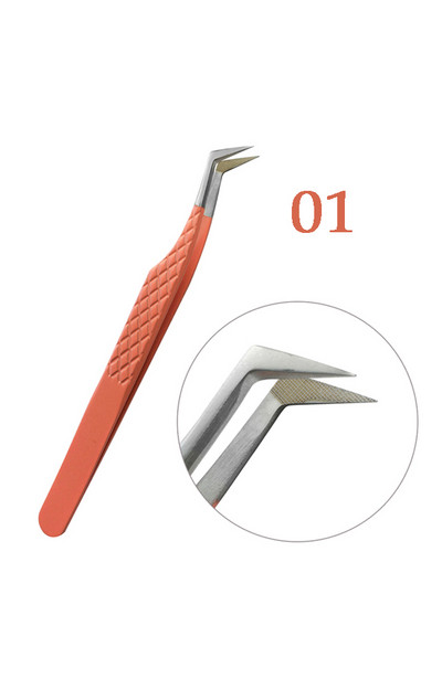 Ripsmepintsett Fiber Tip Grip 1tk Professionaalne ripsmepintsett volüümi ripsmete jaoks Meik Ripsmed Tööriistad Ripsmepikenduskomplekt