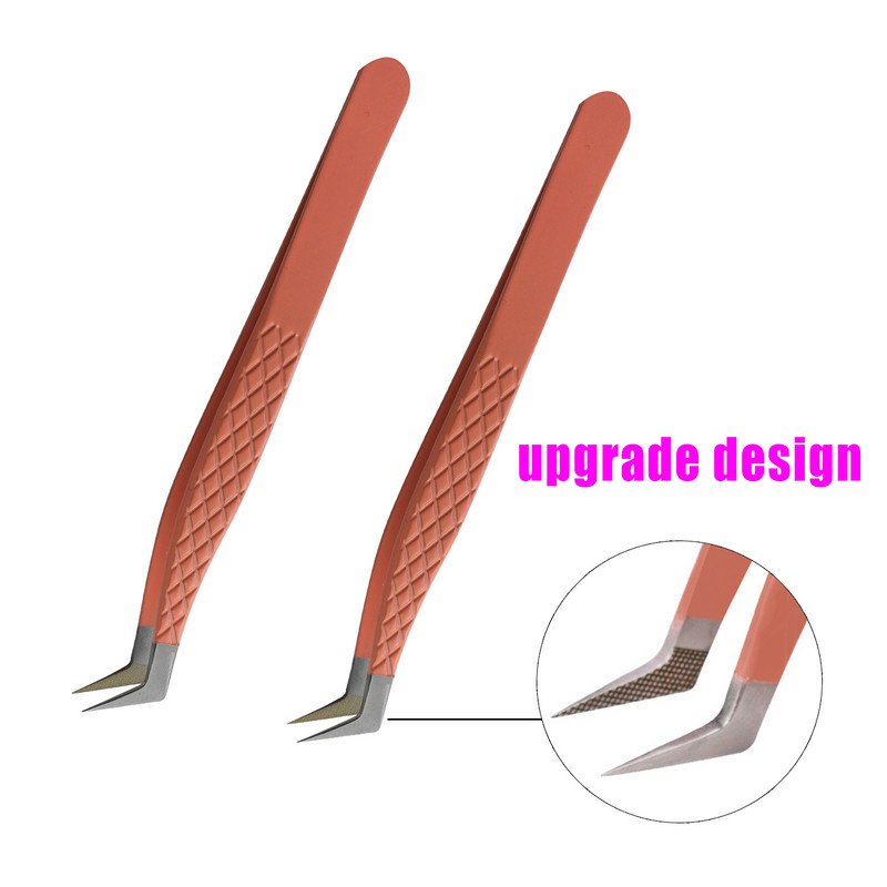 Ripsmepintsett Fiber Tip Grip 1tk Professionaalne ripsmepintsett volüümi ripsmete jaoks Meik Ripsmed Tööriistad Ripsmepikenduskomplekt