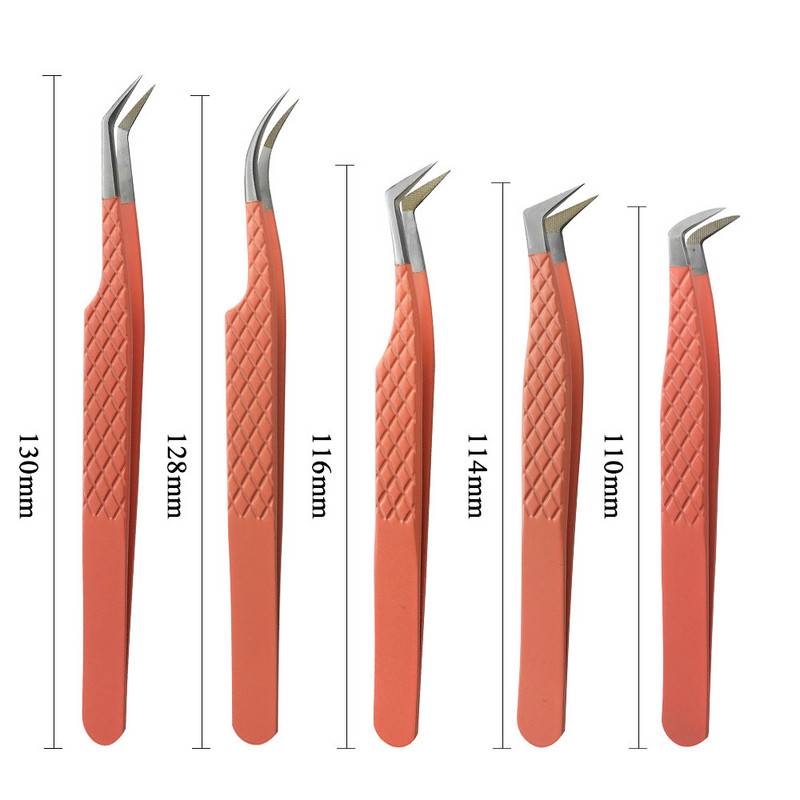 Ripsmepintsett Fiber Tip Grip 1tk Professionaalne ripsmepintsett volüümi ripsmete jaoks Meik Ripsmed Tööriistad Ripsmepikenduskomplekt