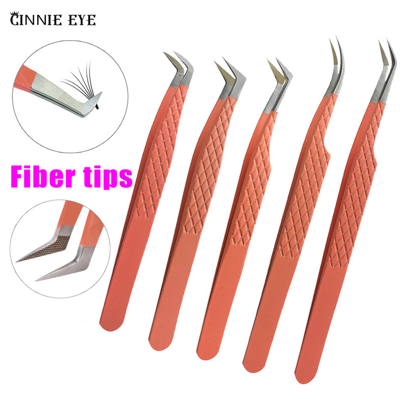 Ripsmepintsett Fiber Tip Grip 1tk Professionaalne ripsmepintsett volüümi ripsmete jaoks Meik Ripsmed Tööriistad Ripsmepikenduskomplekt