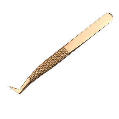 1Pcs Pinceta za trepavice Supertvrdi nehrđajući čelik Visokoprecizna antistatička pinceta za nadogradnju trepavica Alati za trepavice