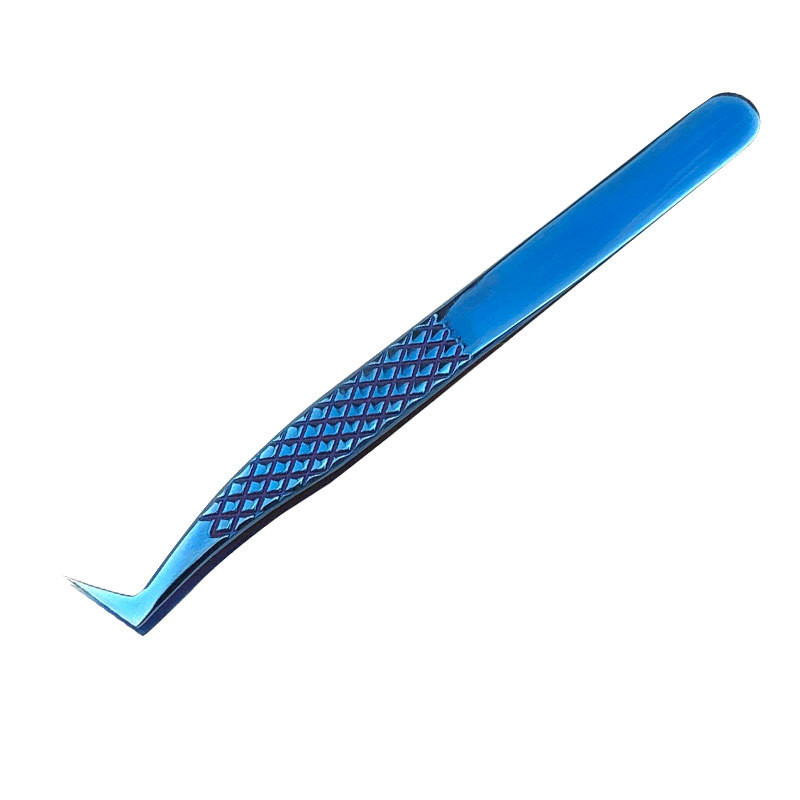 1Pcs Pinceta za trepavice Supertvrdi nehrđajući čelik Visokoprecizna antistatička pinceta za nadogradnju trepavica Alati za trepavice