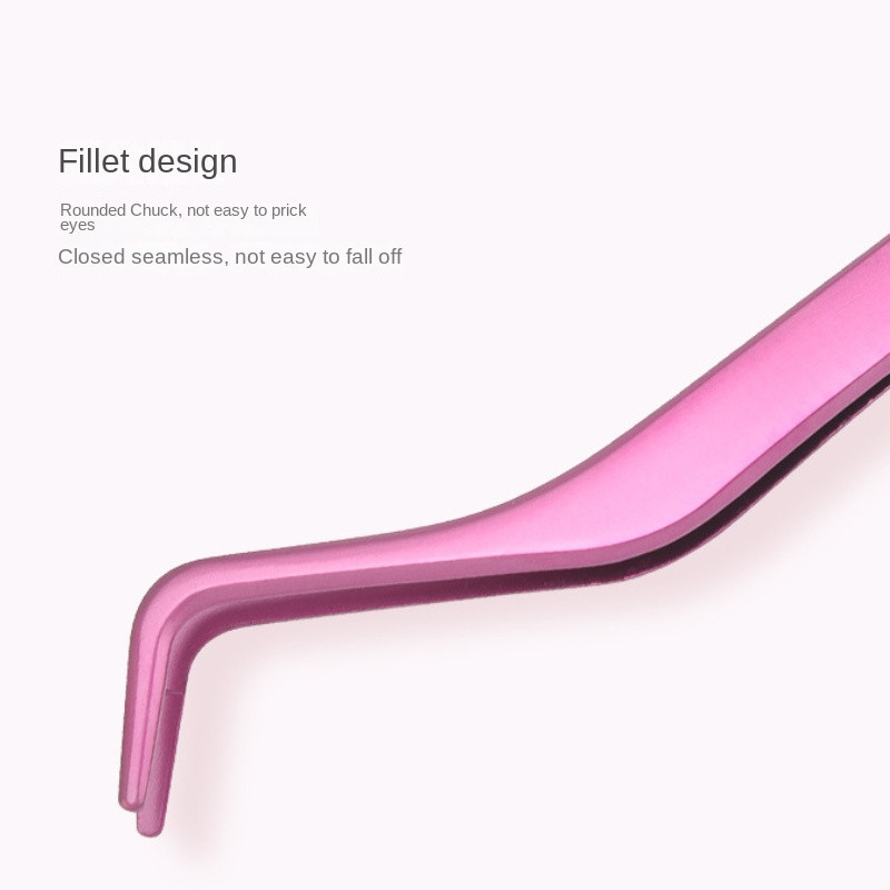 1 kom. Pinceta za češalj za trepavice Anti-statički nemagnetski nehrđajući čelik Profesionalne pincete za nadogradnju trepavica Alati za šminkanje