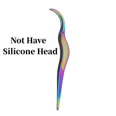 Pretty skropstu aplikatora rīks DIY skropstu pincetes Izliektas skropstu pincetes vienkāršai skropstu uzklāšanai un noņemšanai Rose Gold