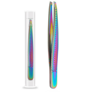 1 buc Pensetă pentru gene Pensetă superhard din oțel inoxidabil Pensetă antistatică de înaltă precizie pentru extensii de gene