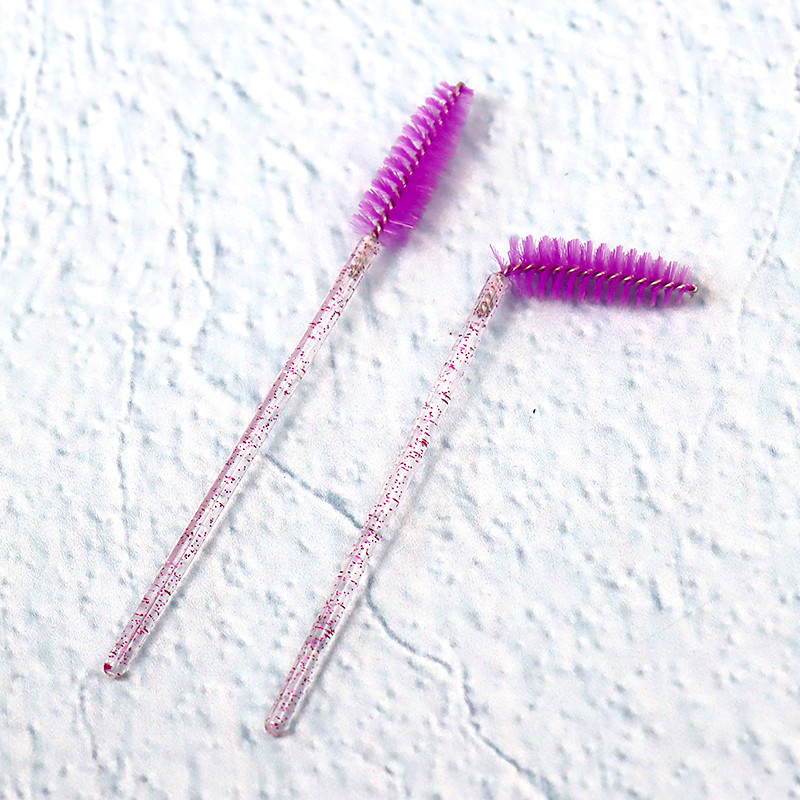 50 skropstu birstīšu komplekti skropstu ķemmēšanai ar dažādām funkcijām un krāsām