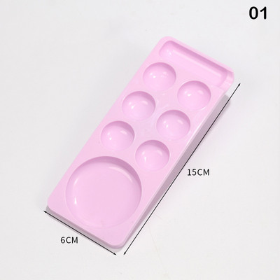 Beauty Eyelash Palettes Eyelash Lifting Δίσκος καθαρισμού Eyelash Lifting Εργαλεία Βαφής βλεφαρίδων Αξεσουάρ Εργαλεία μακιγιάζ